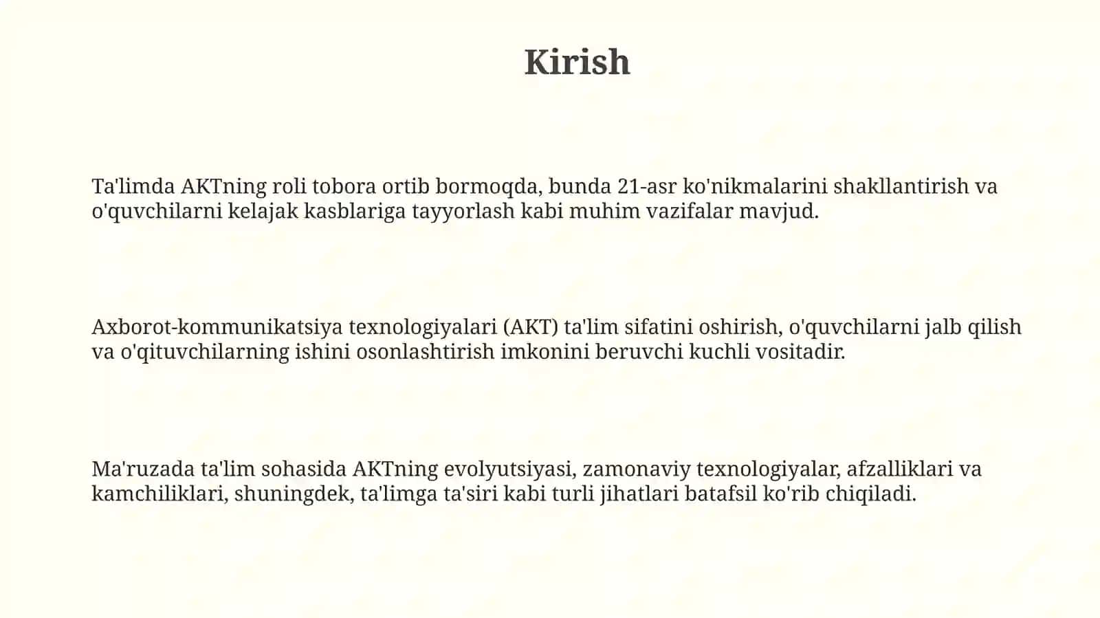 Ta’lim jarayonida axborot-kommunikatsiya texnologiyalaridan foydalanish 3