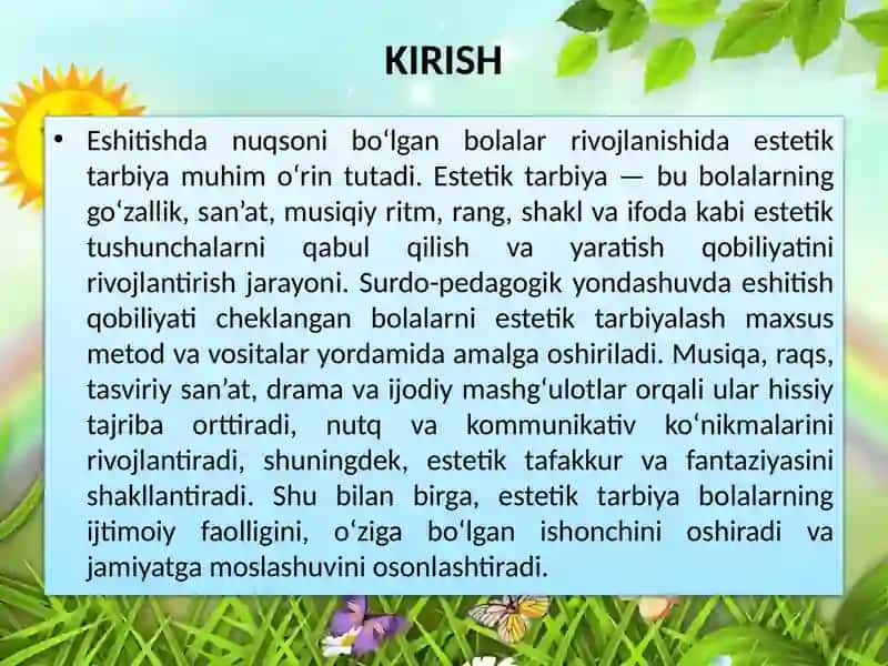 Eshitishda nuqsoni bo'lgan bolalar 3