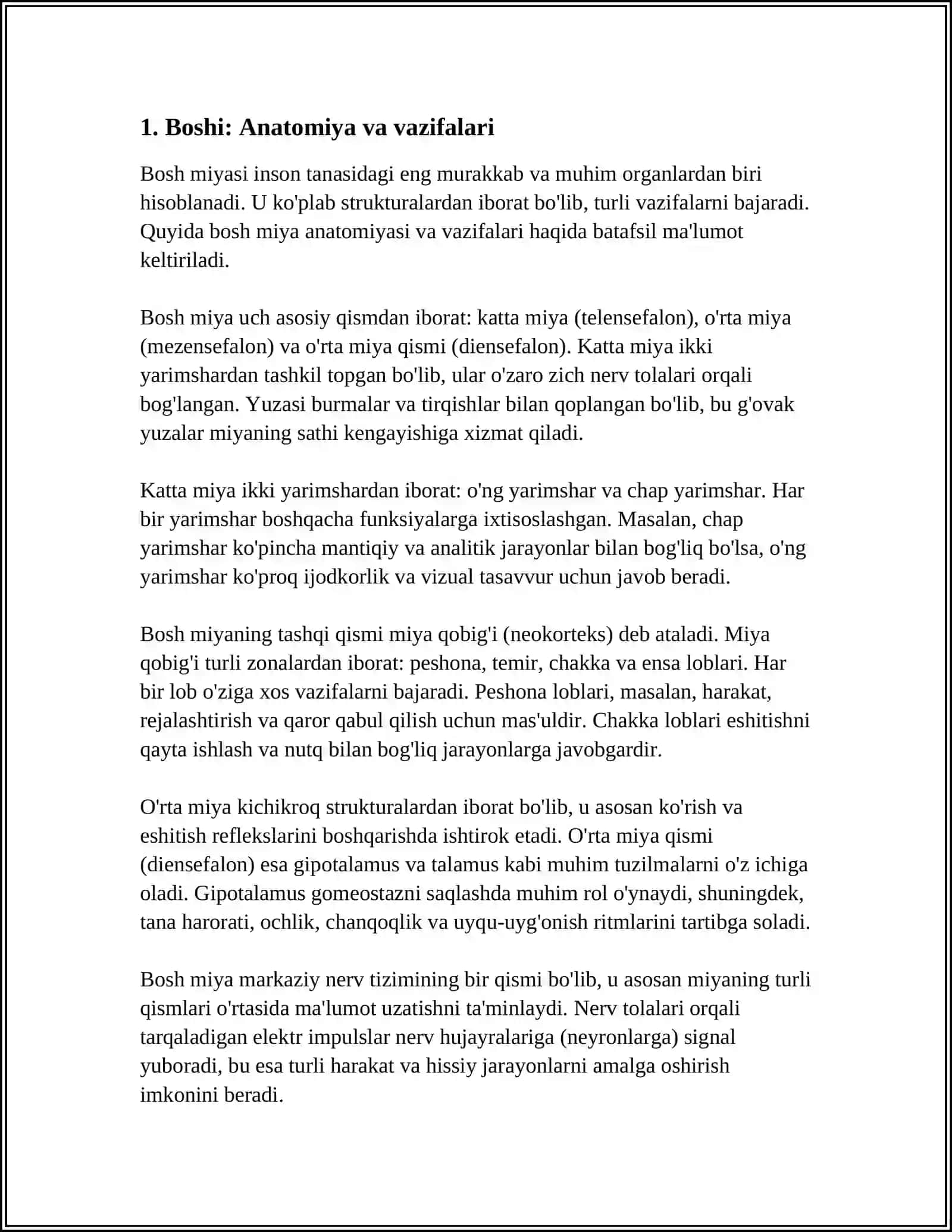 LOTIN TILI GAPLARINING STRUKTURASI (CORPUS HOMINIS E CAPITE, TRUNCO ET MEMBRES) 3