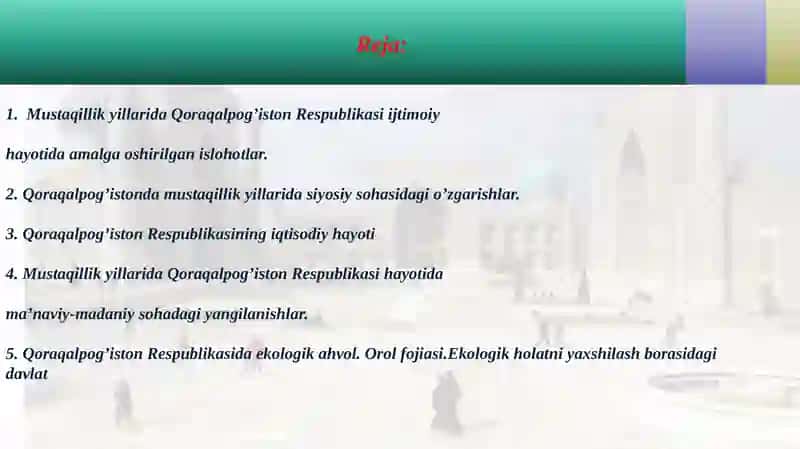 Qoraqolpog'iston Respublikasining Mustaqillik yillarida 3