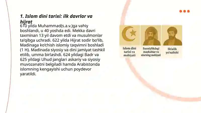 Islom dini tarixi va mohiyati 3