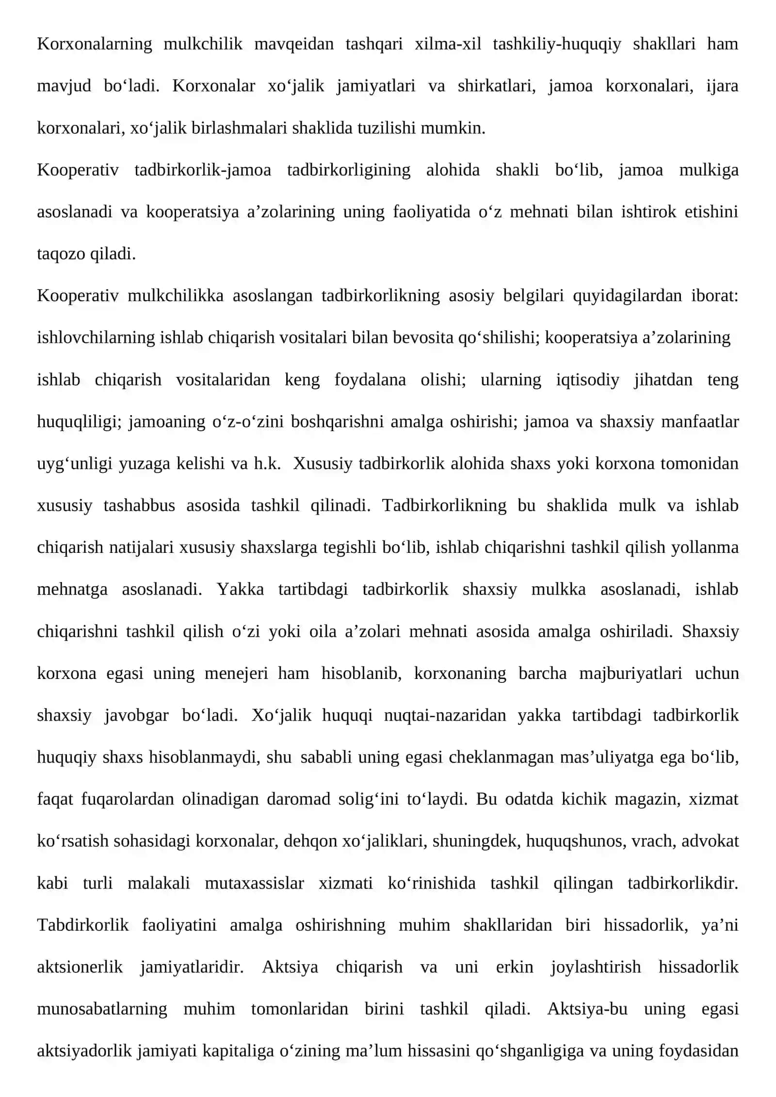 TADBIRKORLIK SHAKLLARI 3