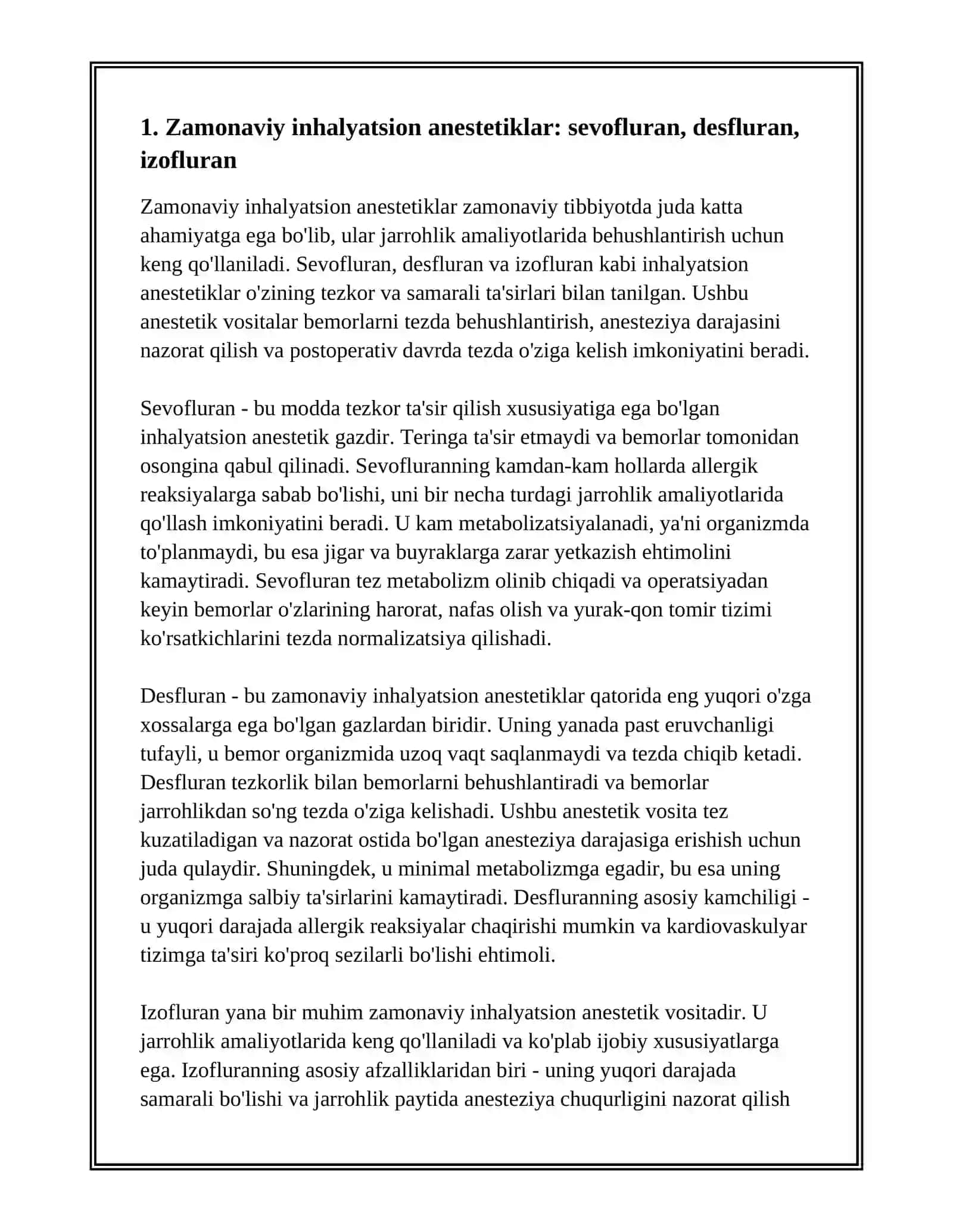 ZAMONAVIY ANESTETIK VOSITALAR 3