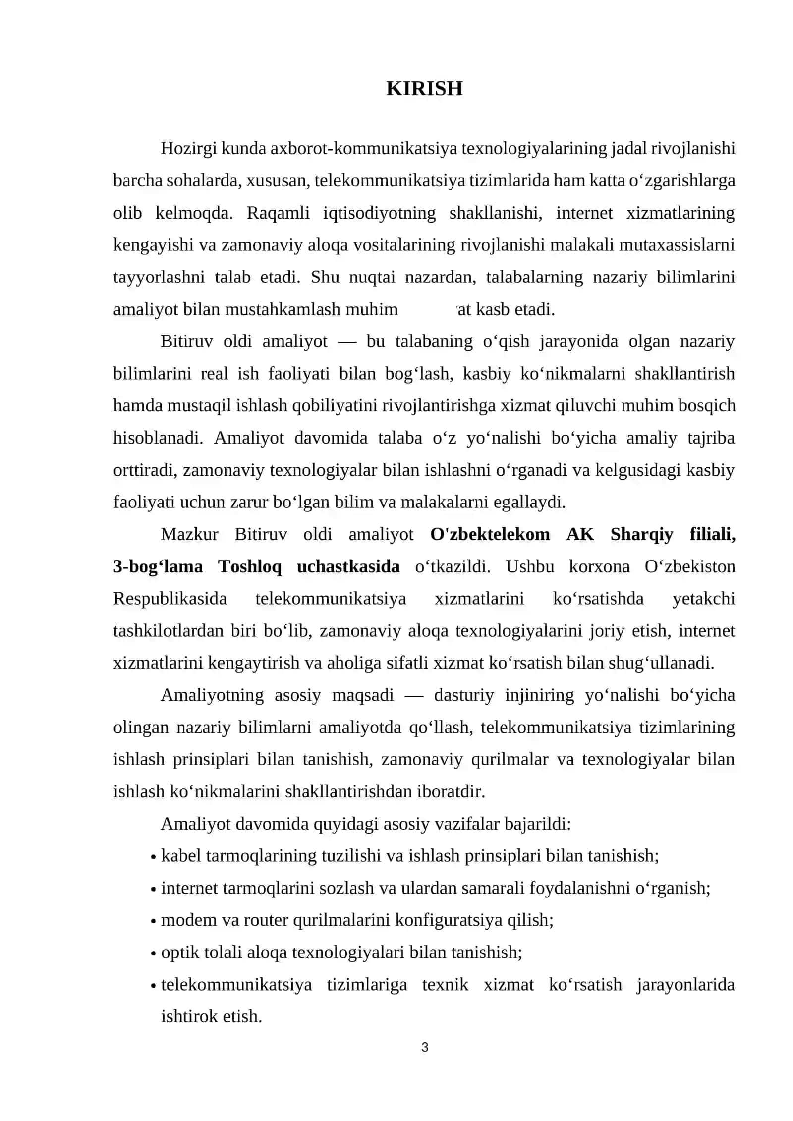 BITIRUV OLDI AMALIYOTI HISOBOTI 3
