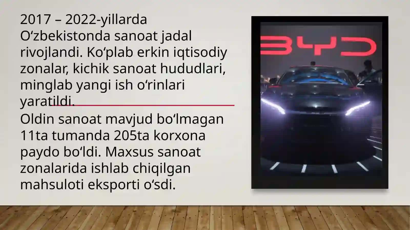 Oʻzbekistonda avtomobilsozlik va Sanoatining rivojlanishi 3
