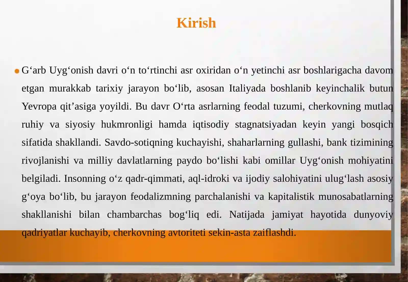 G‘arb Uyg‘onish davrida falsafa va din munosabati 3