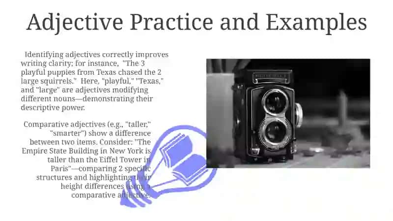 Nozimjon Saidakromov - Adjectives comperativ adjectives and superlative adjectives 3