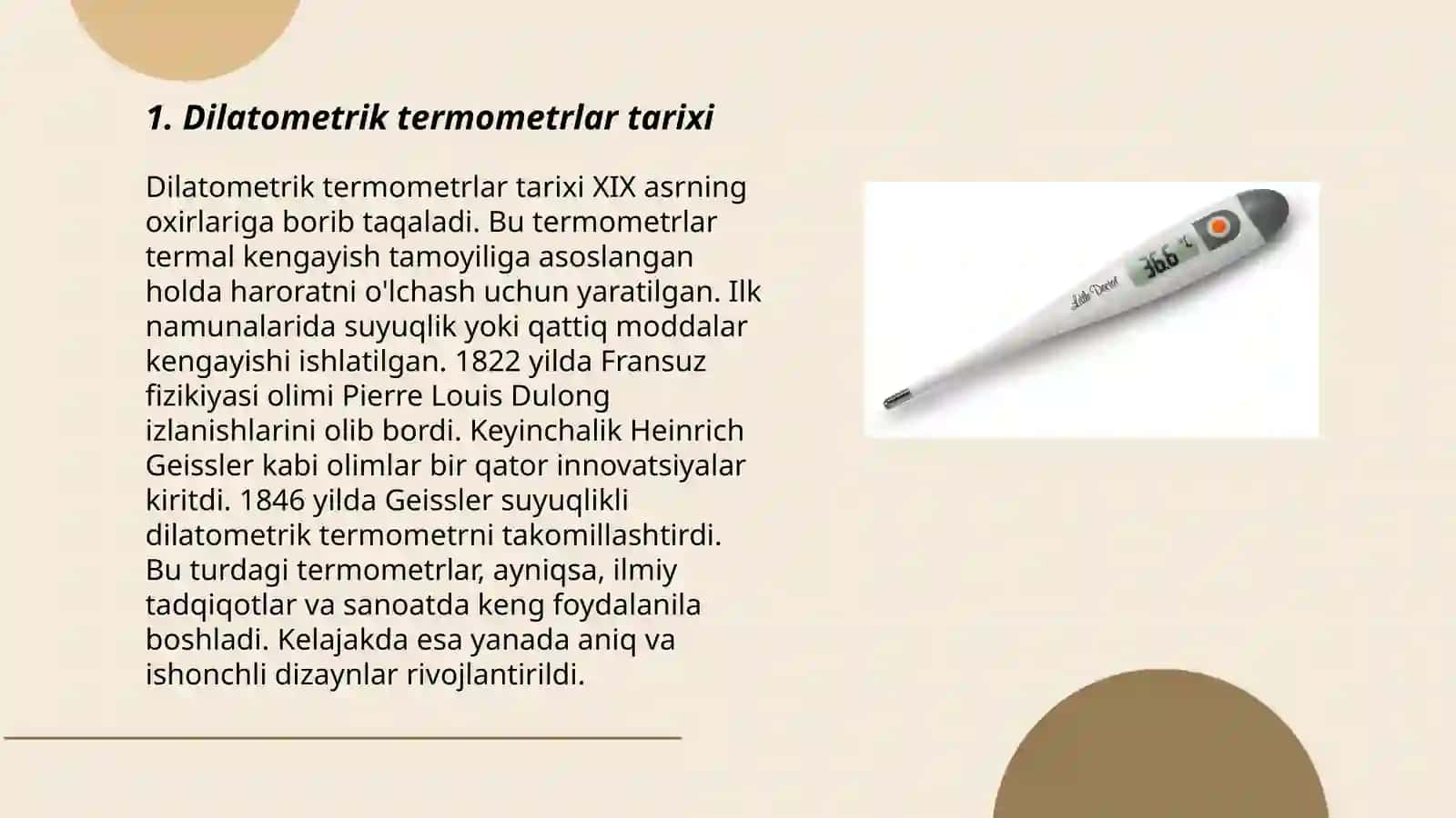Dilatometrik termometrlar 3