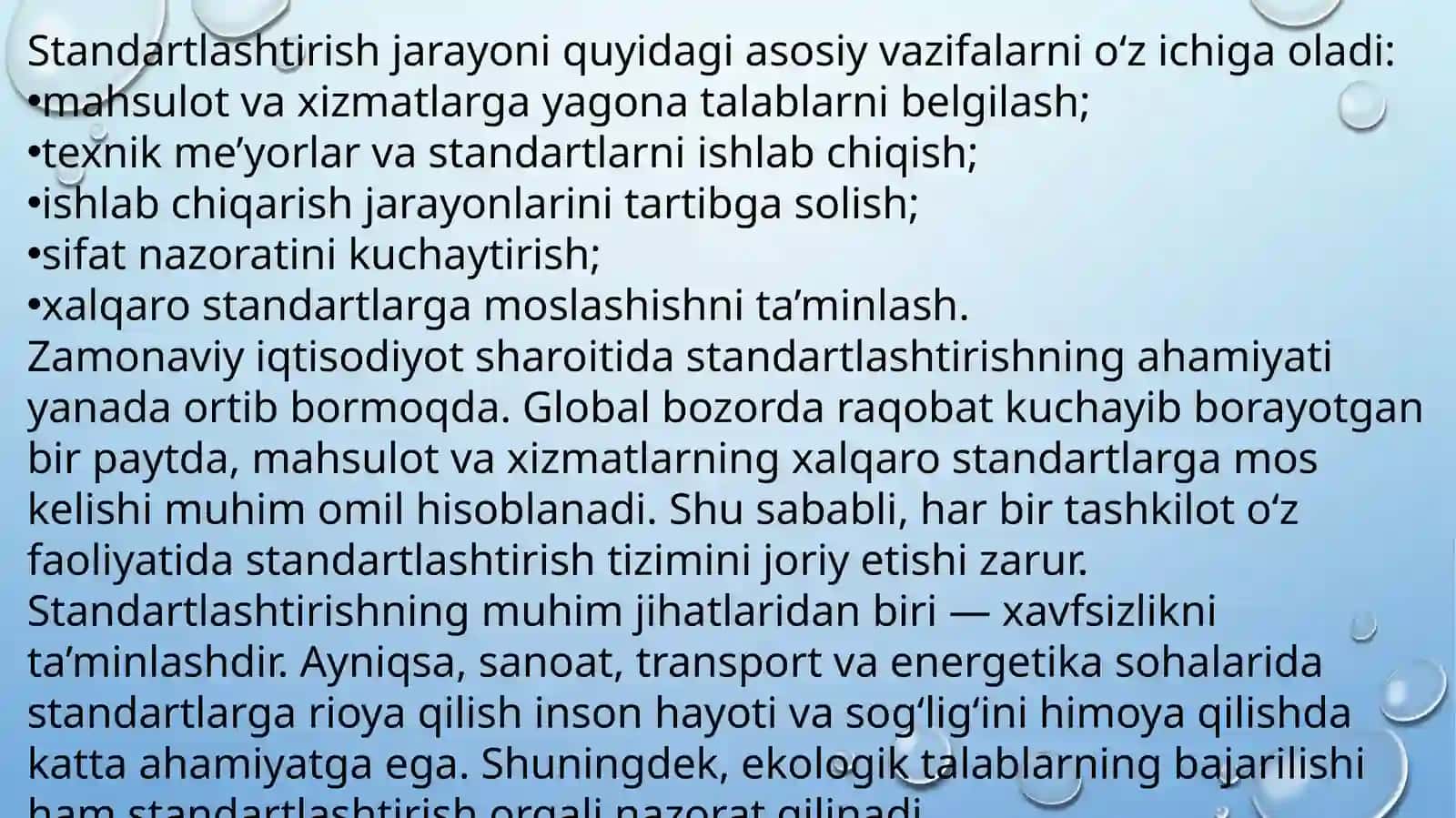 Tashkilot standartlarini ishlab chiqish, kelishish, tasdiqlash varo‘yxatdan o‘tkazish tartibi 3