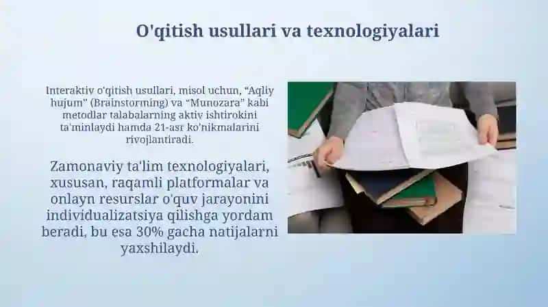 Zamonaviy ta'lim texnologiyalari 3