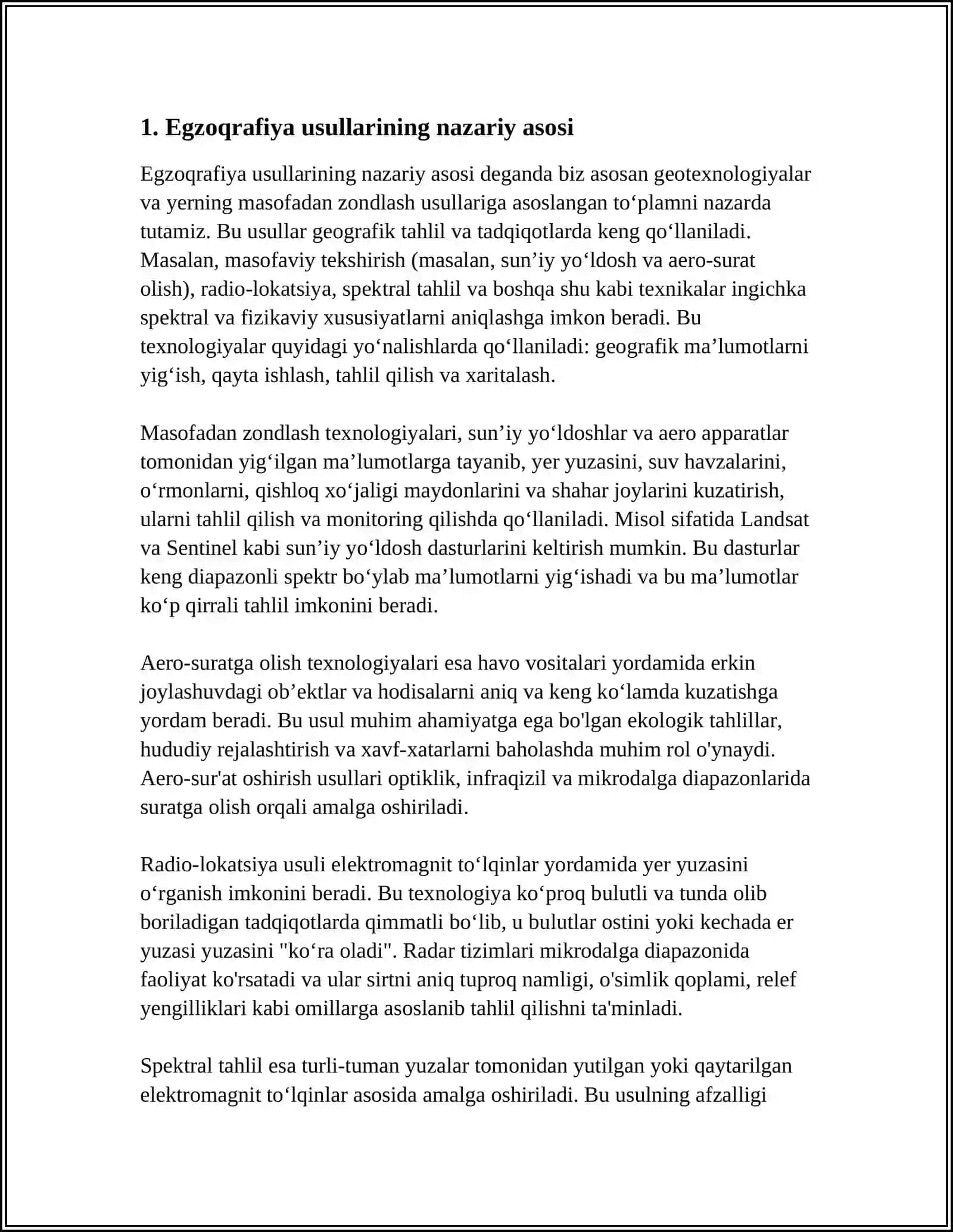 EXOGRAFIYA A ELEKTROGRAFIYA USULLARINI FIZIK ASOSLARI 3