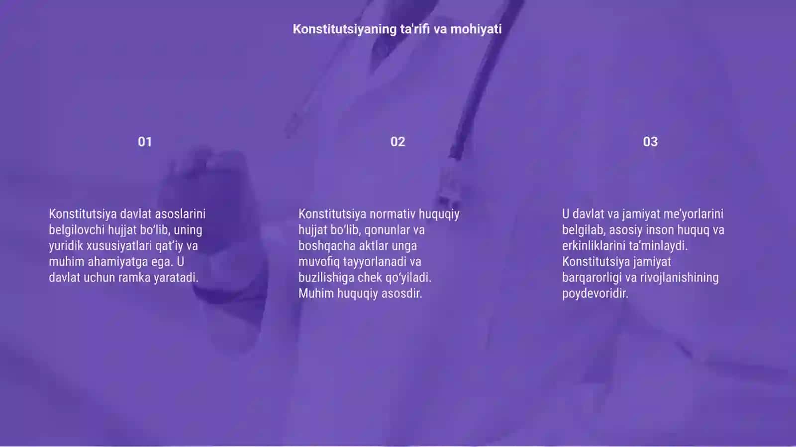 Konstitutsiyaning yuridik xususiyatlari 3