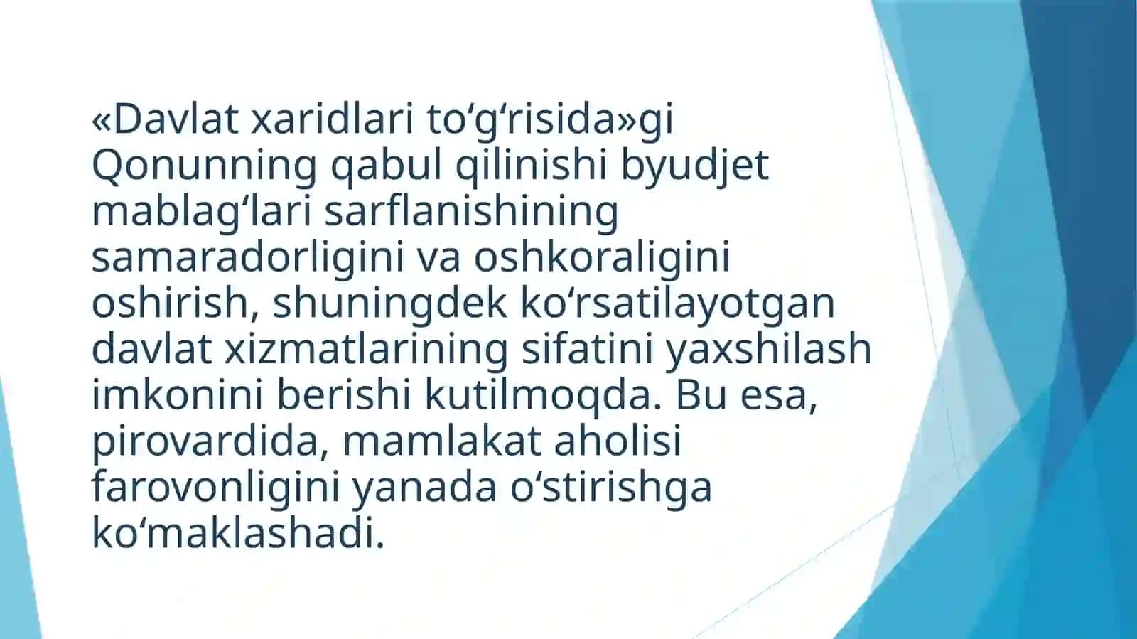 Davlat xaridlari 3
