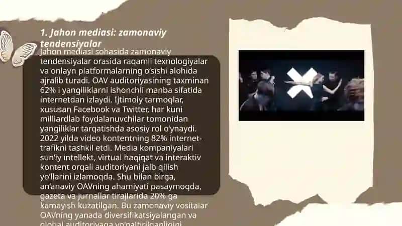 Jahon mediasi: zamonaviy tendensiyalar 3