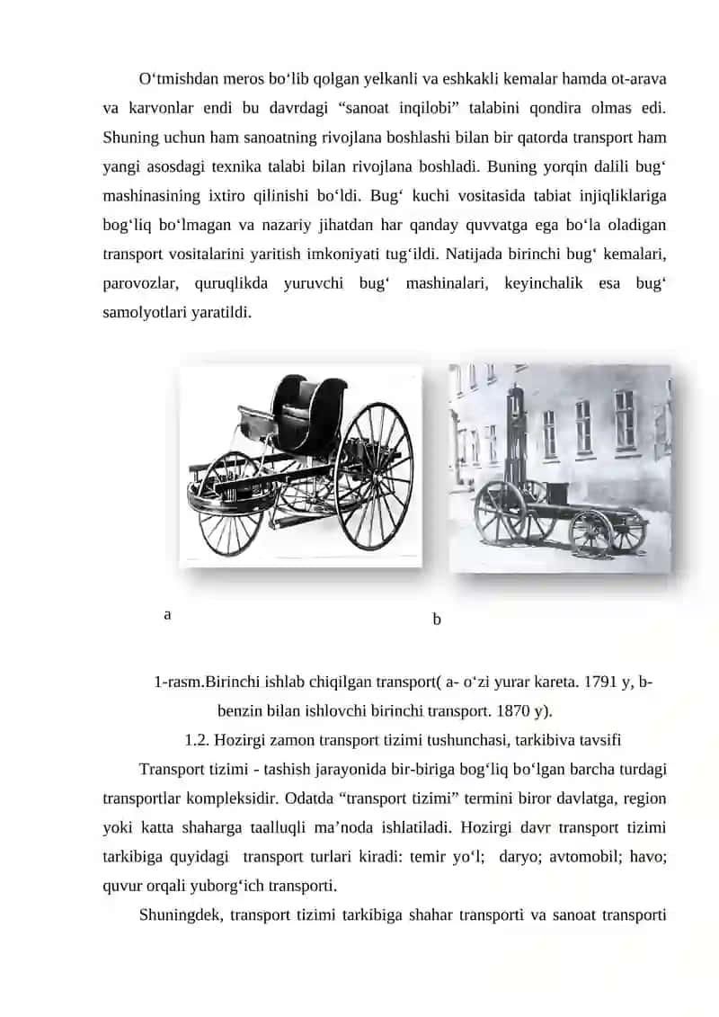 Transport tizimi 3