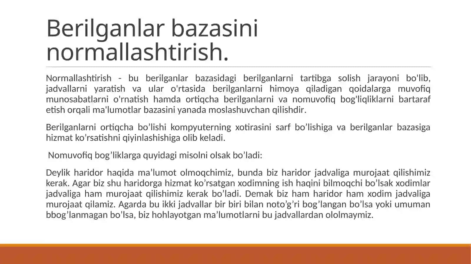 Hisoblash matematikasi va axborot tizimlari o’qituvchisi: Qahhorov Abdusalim 3