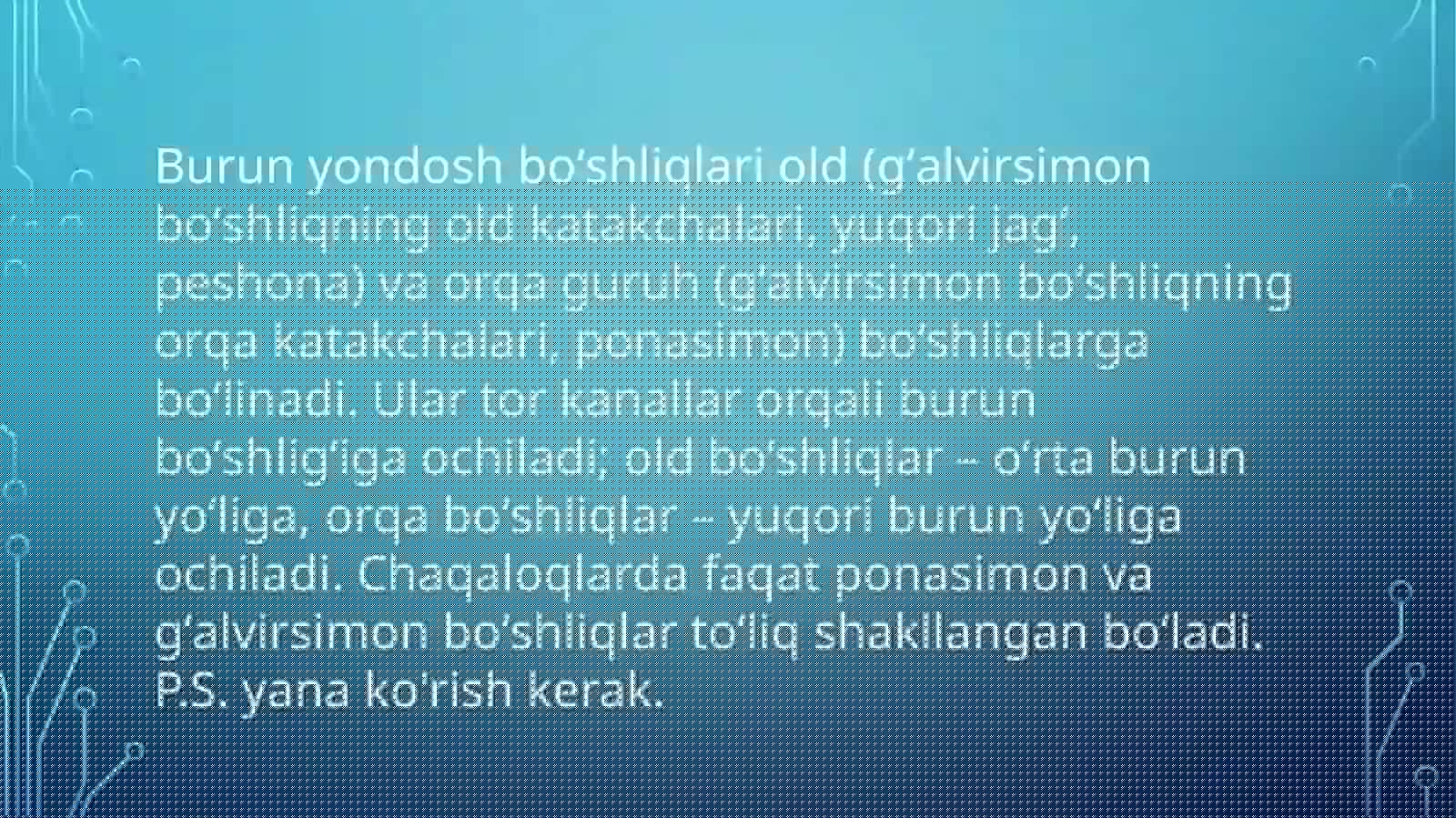 Burunyondoshbo’shliqlarituzilishi 3
