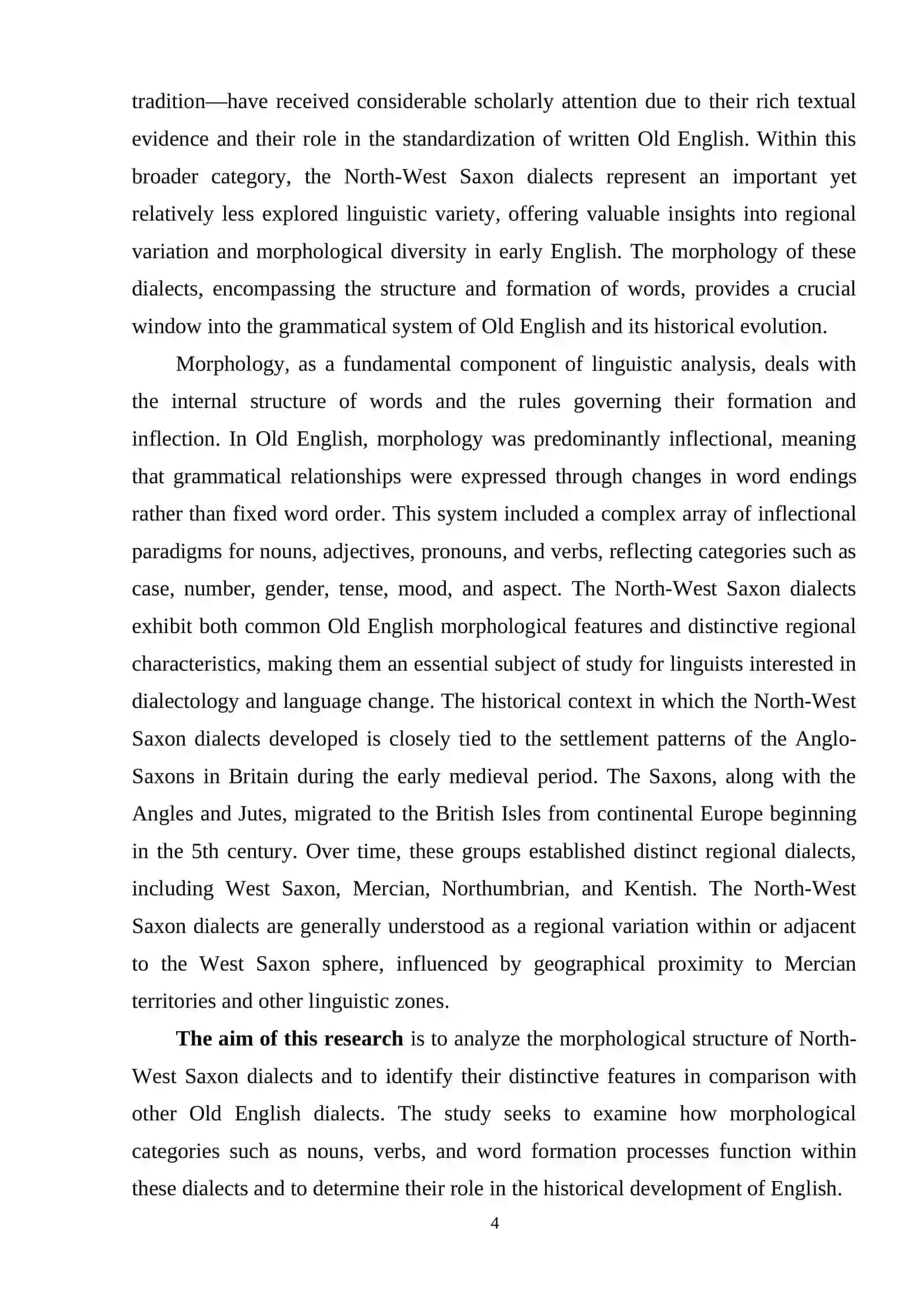 Morphology of North-West Saxon Dialects 3