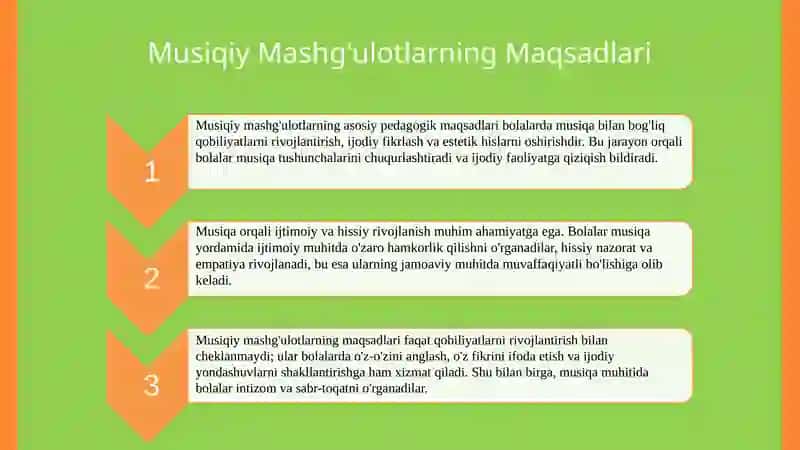 Musiqiy Mashg'ulotlar 3