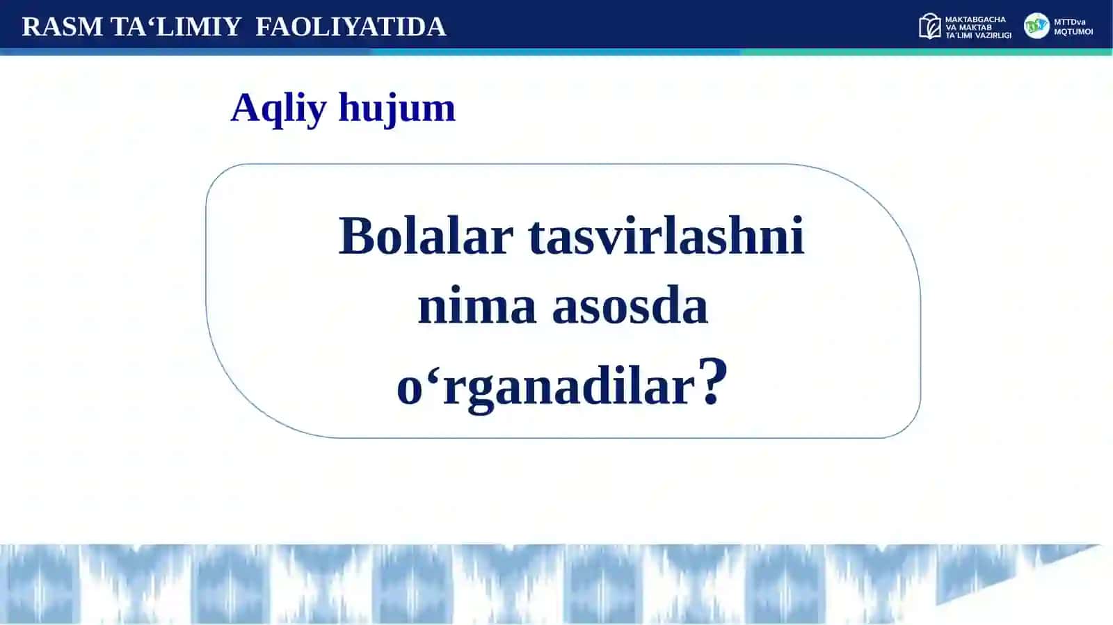 ESTETIK TA’LIM VA IJODKORLIK 3