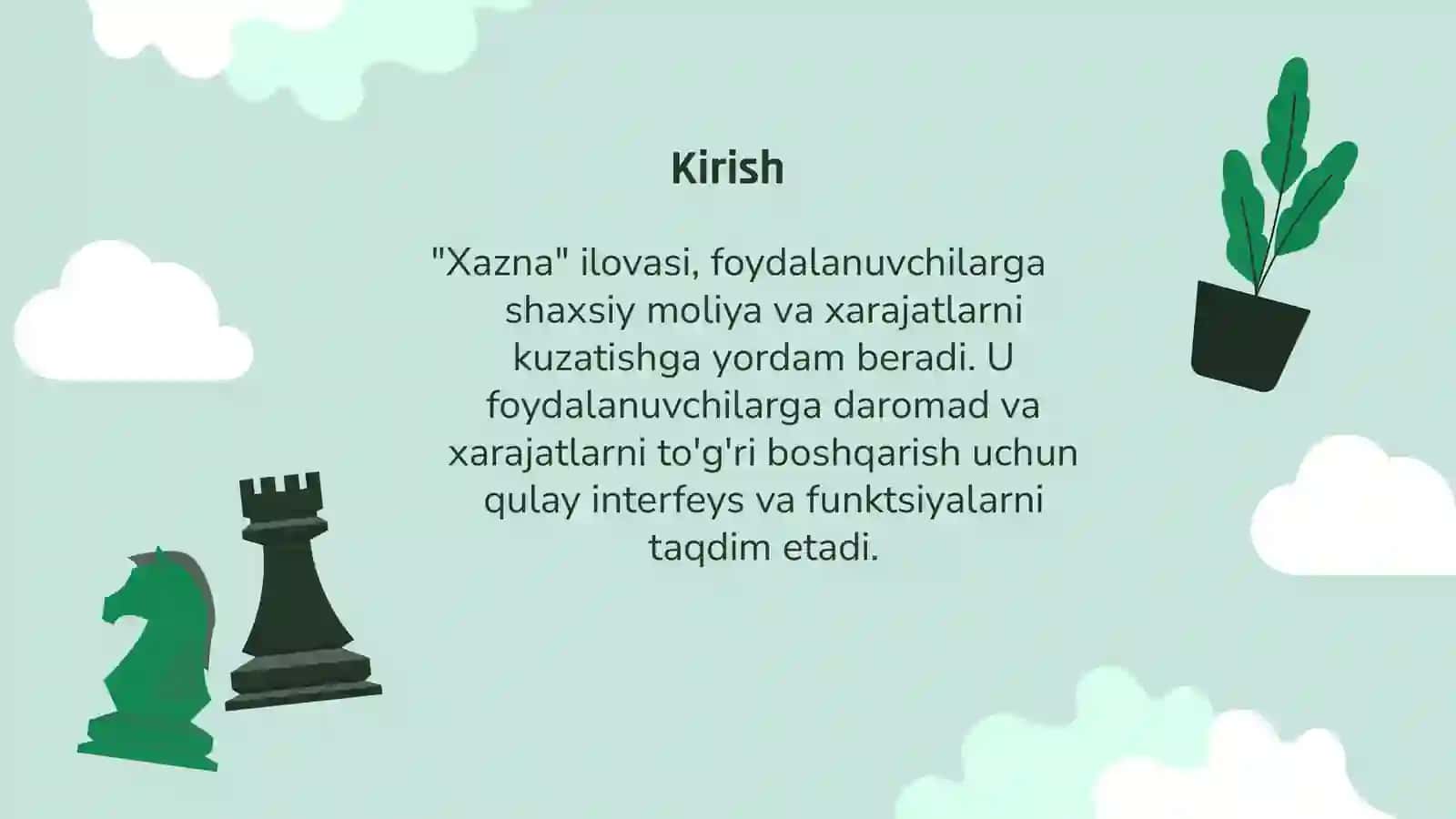 Xazna ilovasi 3