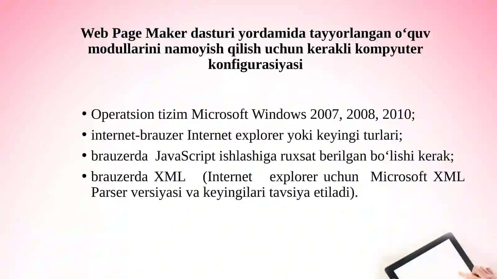 PAGEMAKERDASTURINING YANGI VERSIYASINI KOMPYUTERGA O’RNATISH 3