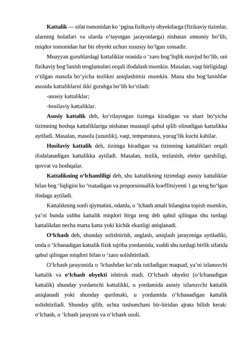 O’lchashlar birliligini taminlash boyicha davlat tizimi 3