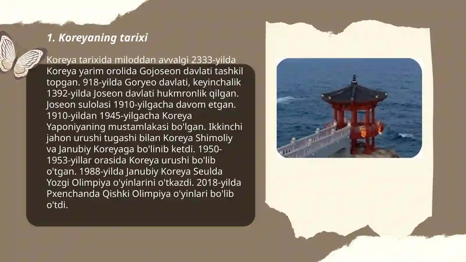 Koreya haqida rasm maʼlumot 3