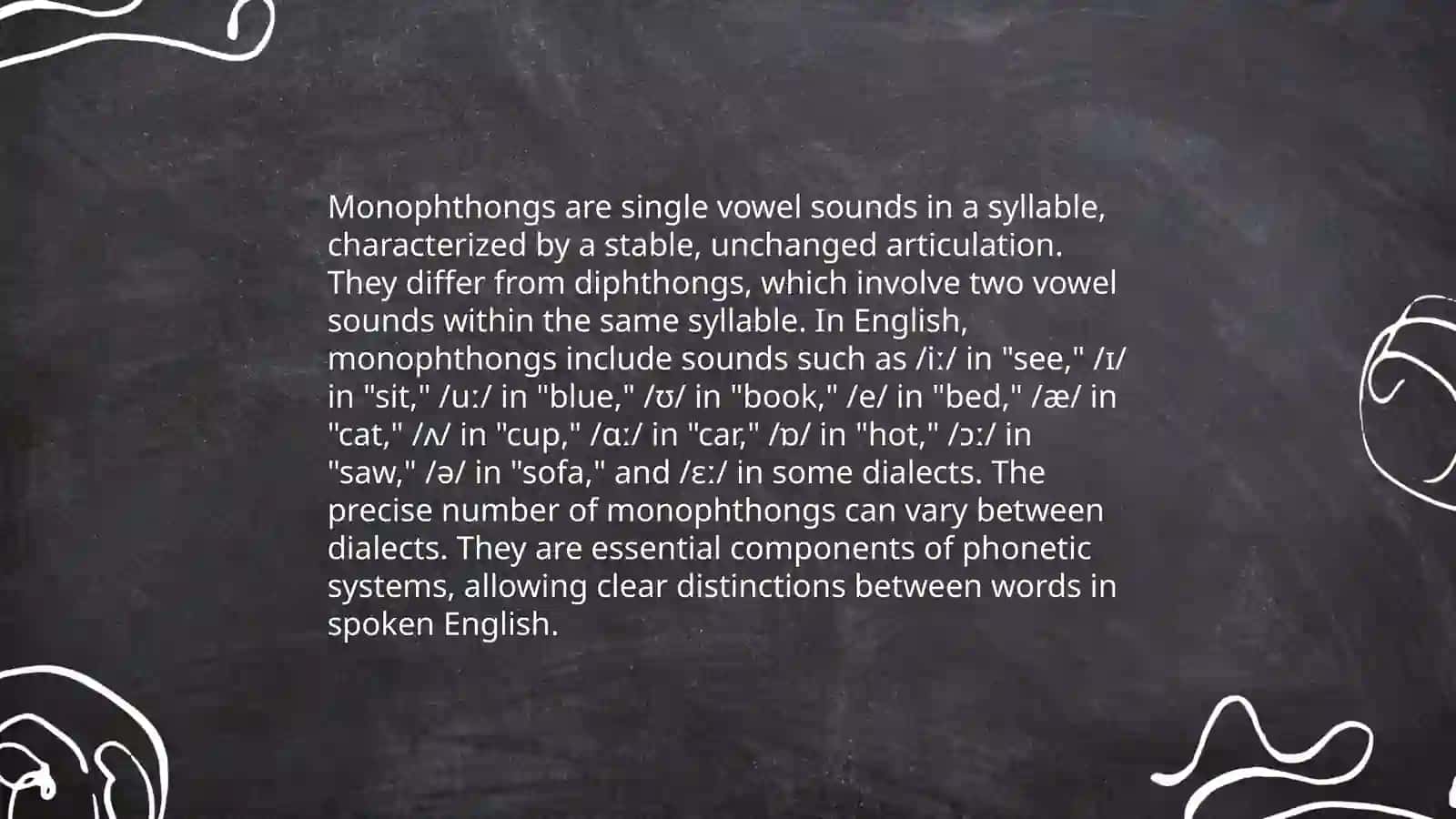 Monophthongs,diphthongs, triphthongs 3
