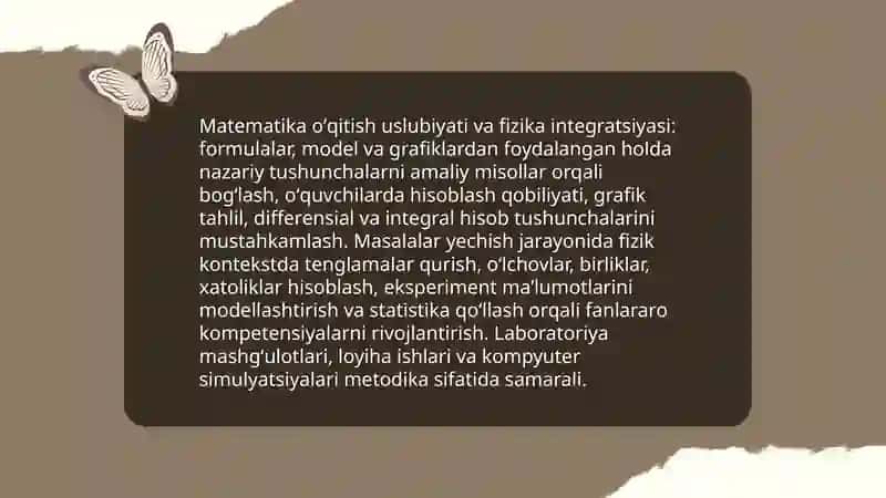 Matematika oʻqitish uslubiyati 3