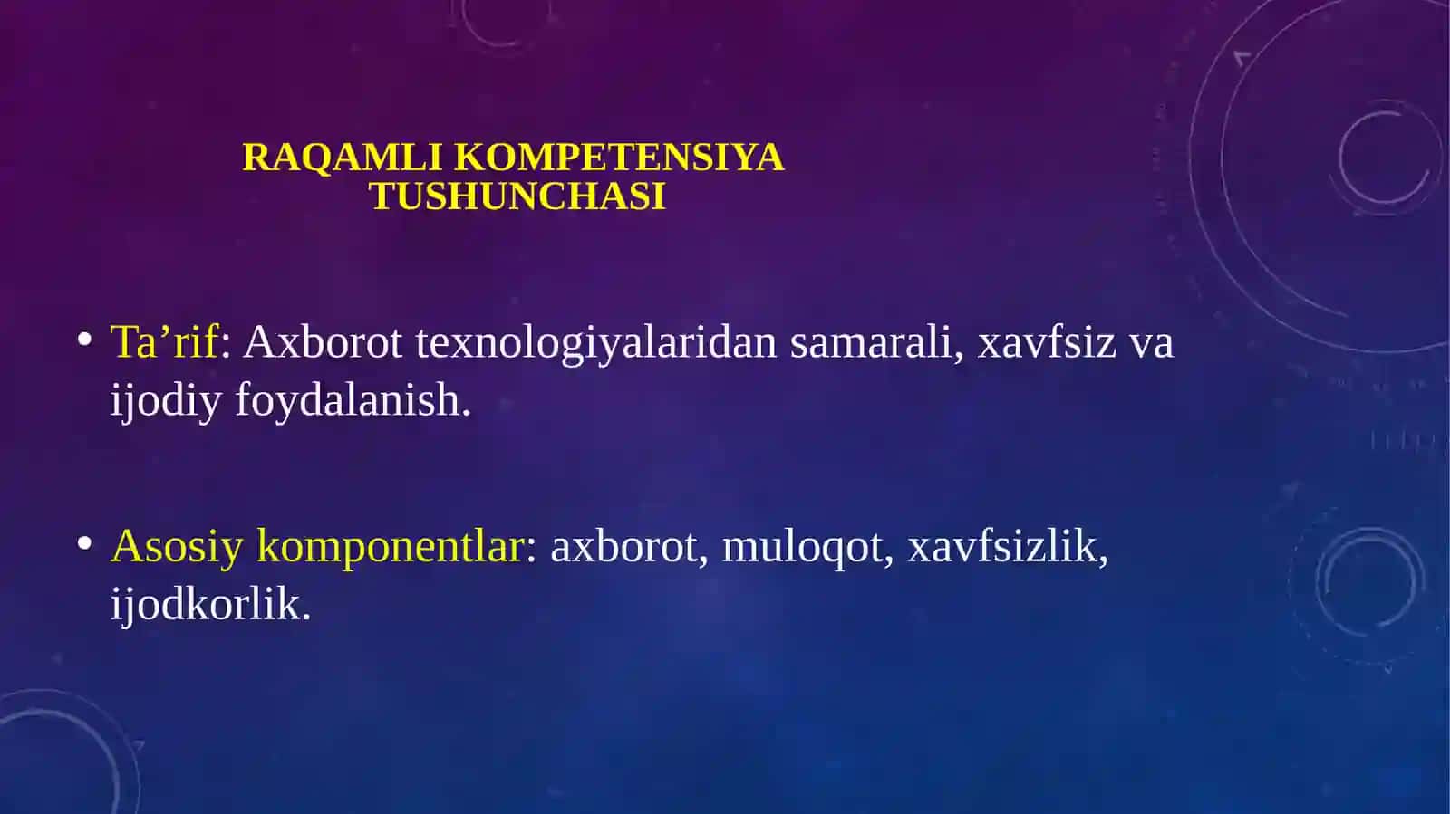 Ta’limda raqamlik kompetensiyalarni rivojlantirish 3