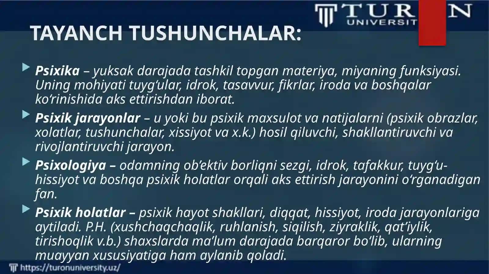 Umumiy psixologiya fanininng predmeti, maqsadi va vazifalari 3