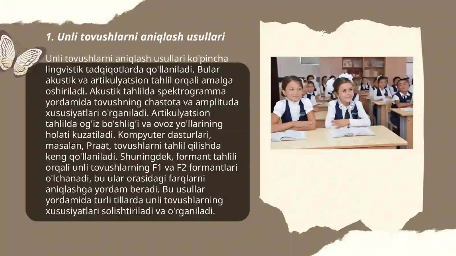 Unli va undosh tovushlarni o'rganishda leksik mashqlarni tashkil etish 3