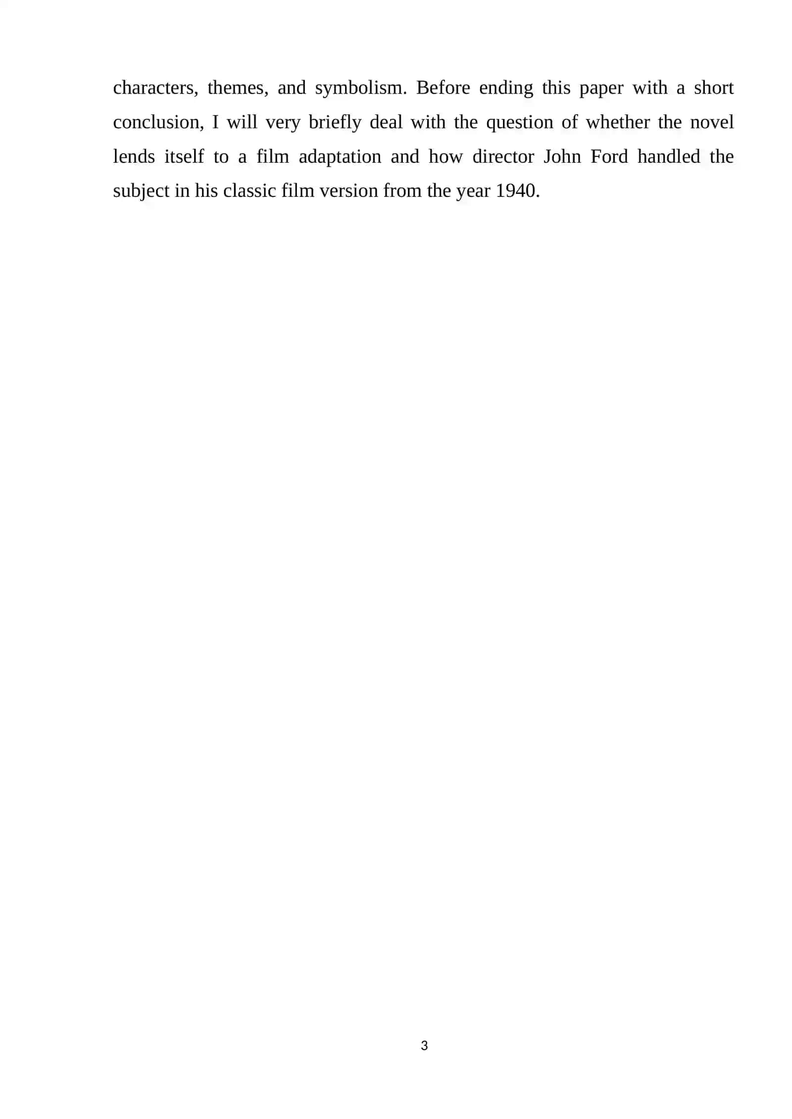 THE PROBLEMS OF TEACHING FEMINISTIC LITERATURE TO UNIVERSITY STUDENTS 3