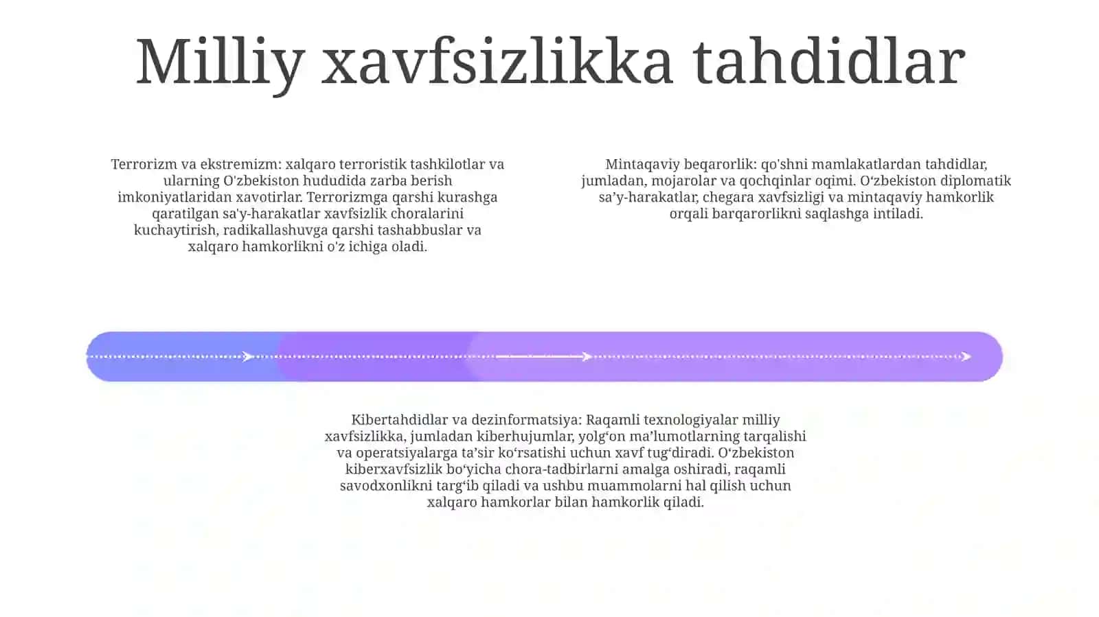 Milliy Xavfsizlikni TaʼMinlash Borasida Amalga Oshirilayotgan Ishlar 3