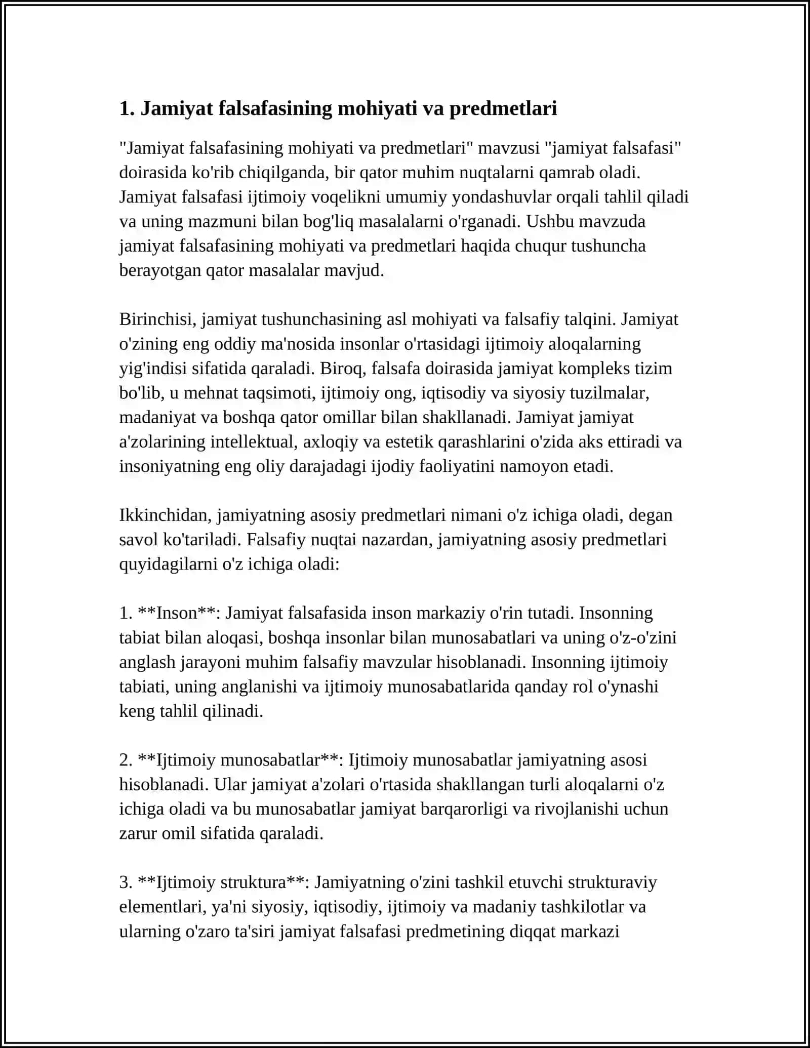 FALSAFA FANI BOʻYICHA JAMIYAT FALSAFASI'' MAVZUSIDA PREZENTATSIYA 3