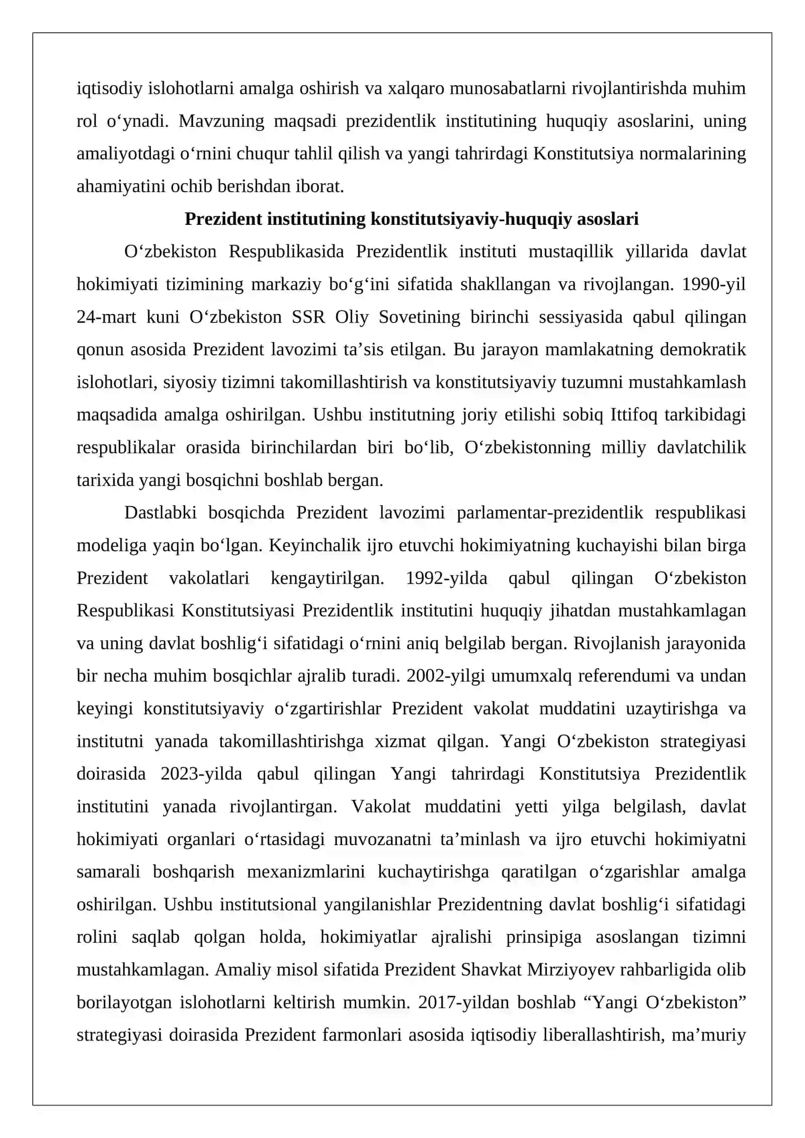 O‘zbekiston Respublikasining Prezidenti 3