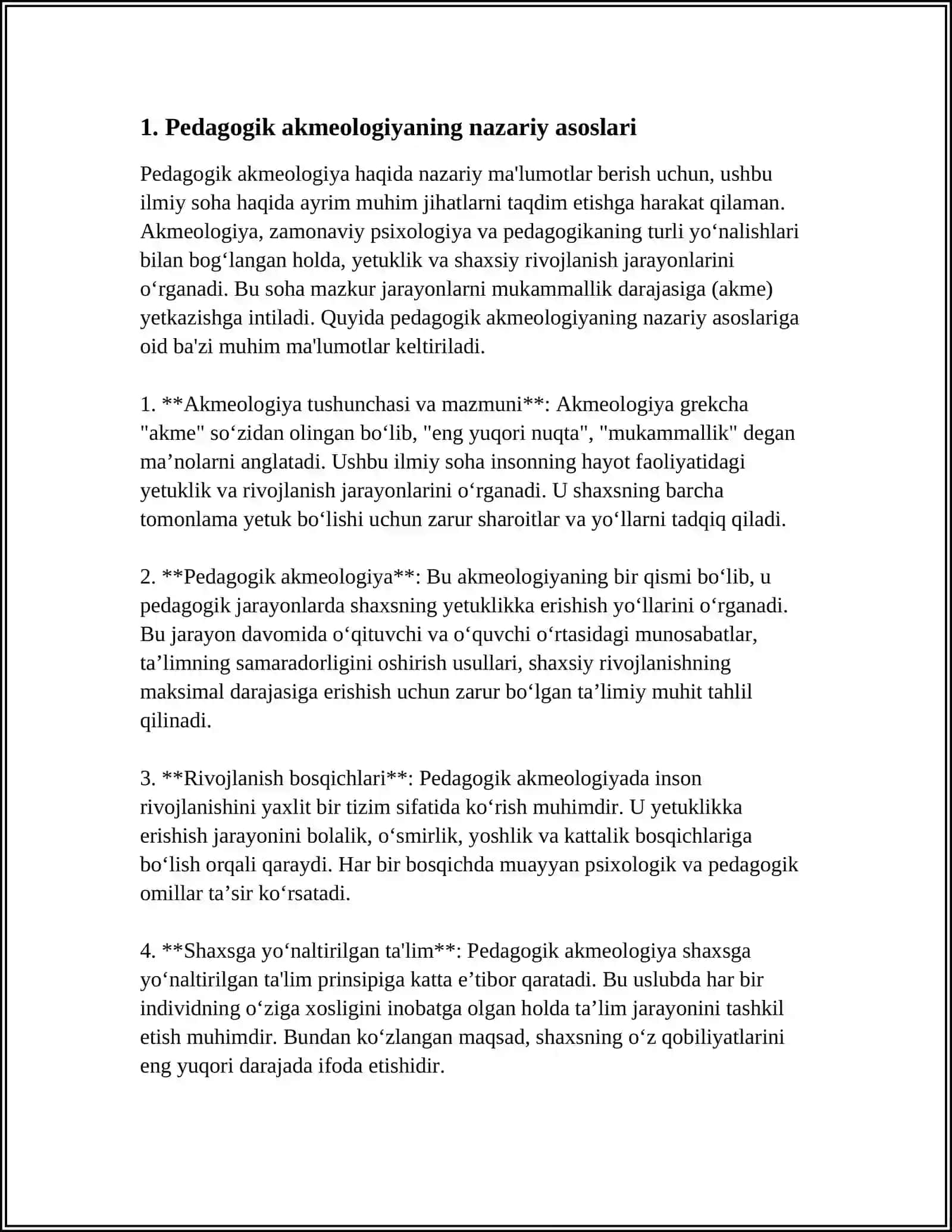 PROFESSIONALIZM PEDAGOGIK AKMEOLOGIYANING ASOSIY TUSHUNCHASI 3
