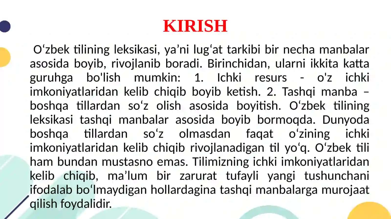 O`zbekcha neologizmlar bazasini shakllantirish 3