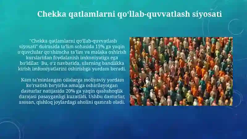 Chekka Tashkilotlarning Rivojlanishi 3
