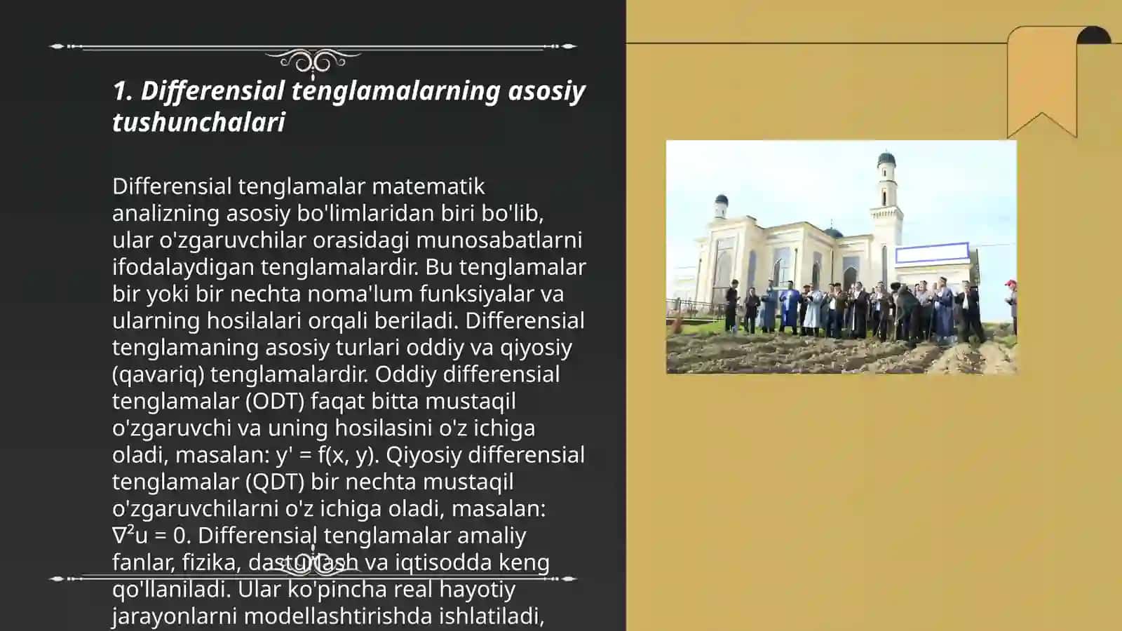 Differensial tenglamalar 3
