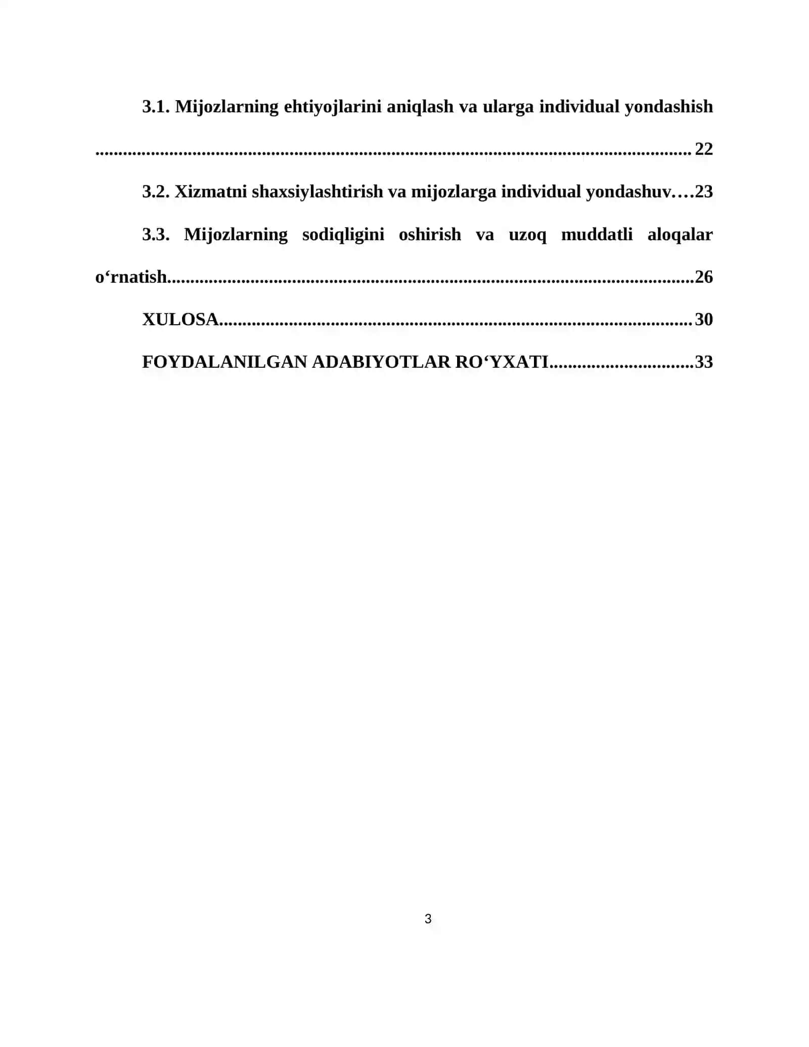 BOB. XIZMATLAR SOHASIDA YETAKCHILIKNI SHAKLLANTIRISHDA TA'LIM VA MALAKA OSHIRISHNING O‘RNI 3