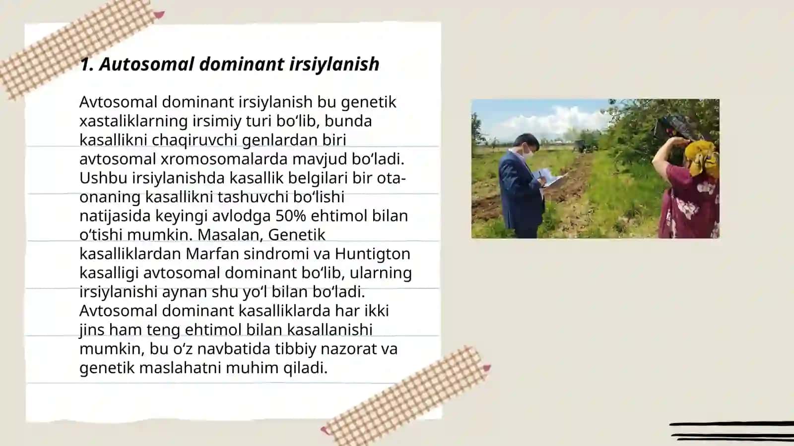 odamning autosoma xramasomalariga bogliq holda irsiylanishi 3