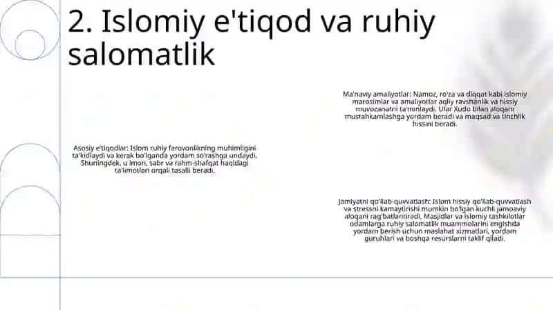 Islomda Shaxsning Psixik Salomatligi 3