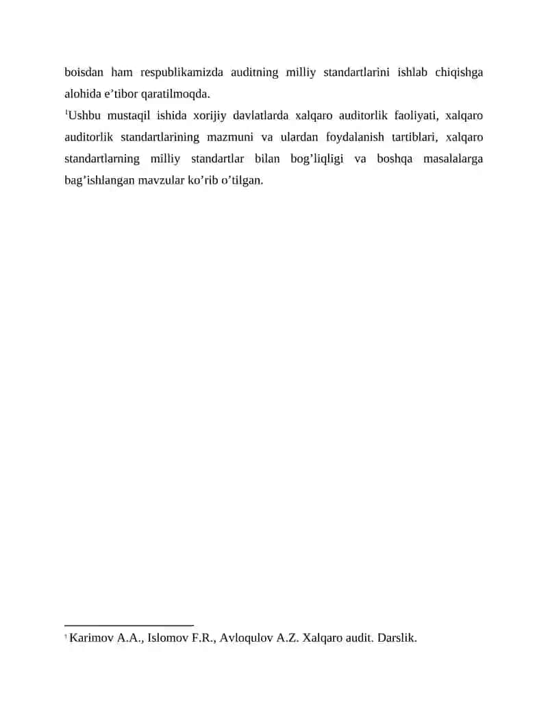 AQSH va Yevropa davlatlarida audit tizimi 3