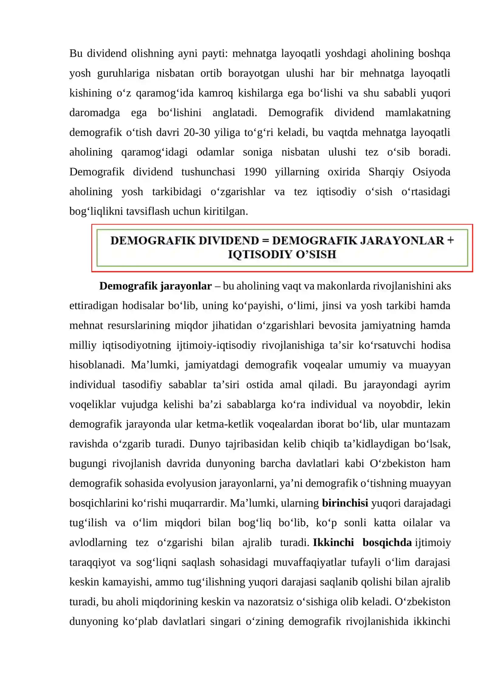 Demografik o‘tish 3