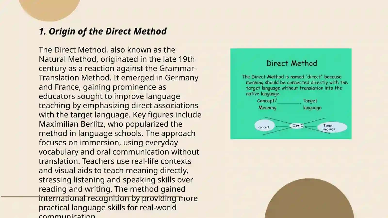 Direct Method 3