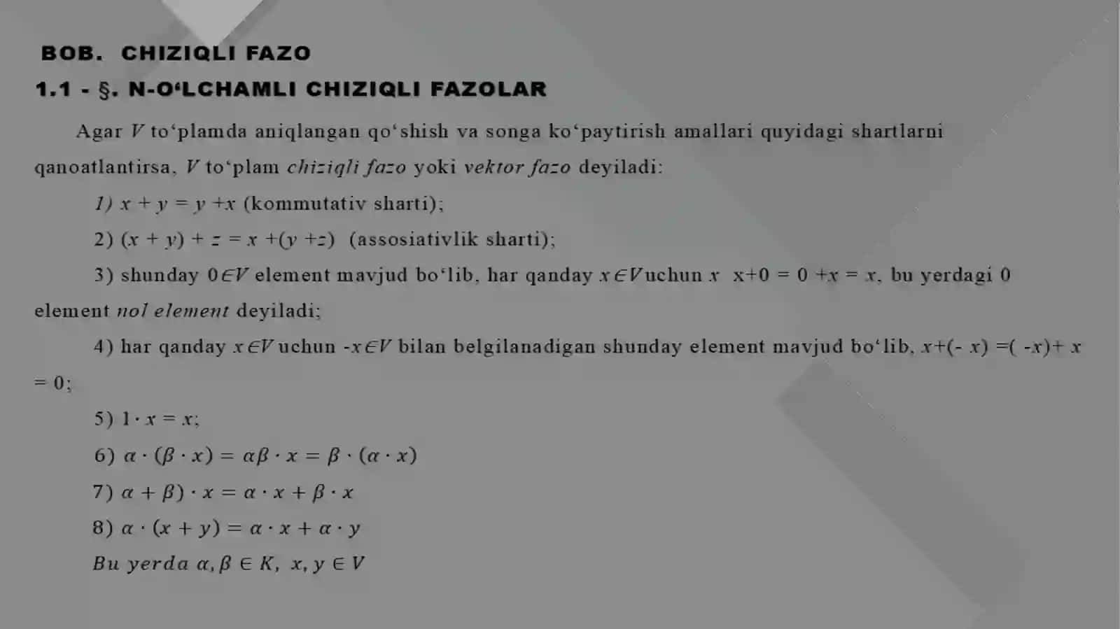 IBOB.CHIZIQLI FAZO 3