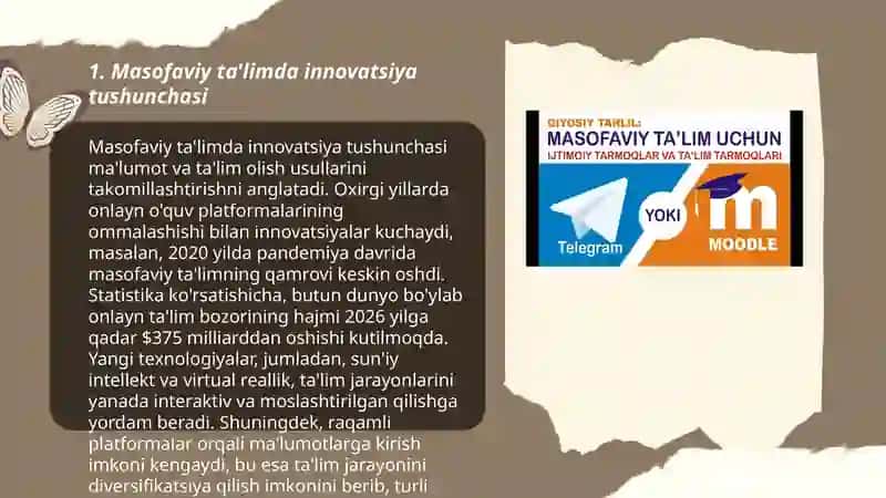 Masofaviy ta'limda innovatsiya tushunchasi 3