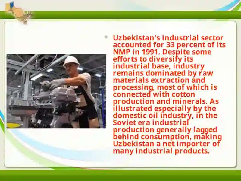 Secondary Industries of Uzbekistan 3